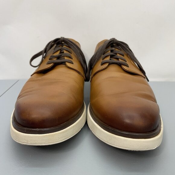 Allen Edmonds Carson Hybrid Derby Shoes Walnut Brown Mens 11 D - Picture 3 of 13